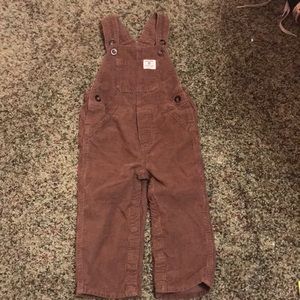 Carters corduroy overalls!